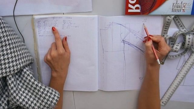 Подготовка к пошиву пальто 2/3: прибавки, декатировка, раскладка на ткани смотреть онлайн