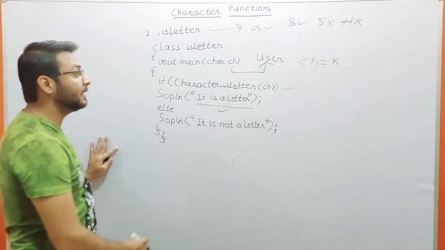 Character Function - .isLetter Method | JAVA Programming | ICSE смотреть онлайн