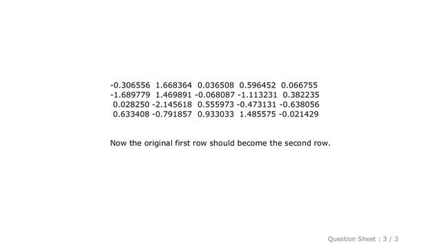 Pandas : Python Pandas: How to move one row to the first row of a Dataframe? смотреть онлайн