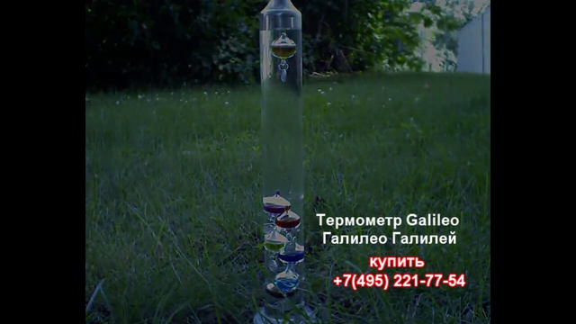 Термометр Galileo Галилео Галилей - Kupitefal.ru