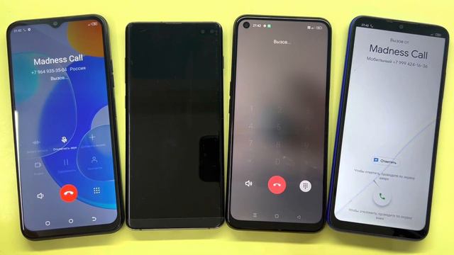 Incoming Call OPPO A55 Vs TECNO POP 6 Pro / Outgoing Call Xiaomi Redmi 9C NFC & Samsung Galaxy S10+
