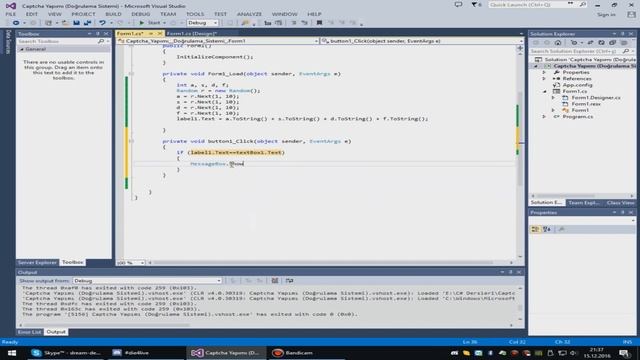 C# Güvenlik Doğrulama Sistemi #20 смотреть онлайн