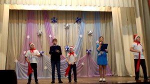 Игра с залом "Новый год" от кружка организаторов досуга"Батарейки"