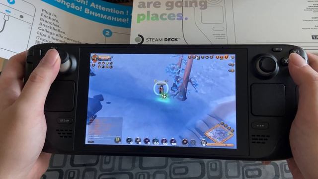 Steam Deck: Collecting Power Cores with Occult Staff | Albion Online смотреть онлайн