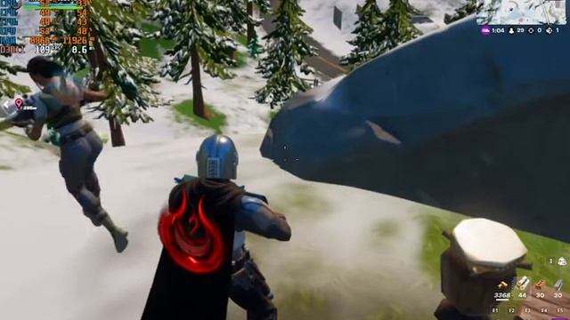 Relaxing gaming on GT 1030 Fortnite 2 GB (DDR4!) смотреть онлайн