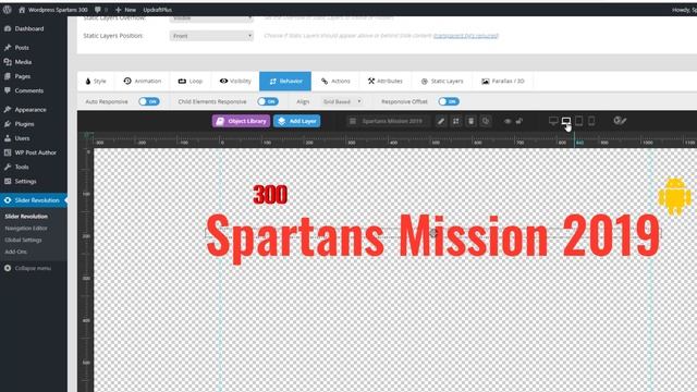Task 15 - WordPress Revolution Slider Mastery -Part 2 - Post Based Sldier- WP Spartans 300 смотреть онлайн
