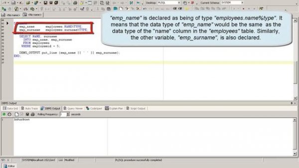PL/SQL Oracle tutorial, Oracle introduction, PL/SQL basics (Lesson 1)