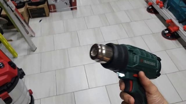 Аккумуляторный фен Parkside PHLGA 20-Li смотреть онлайн