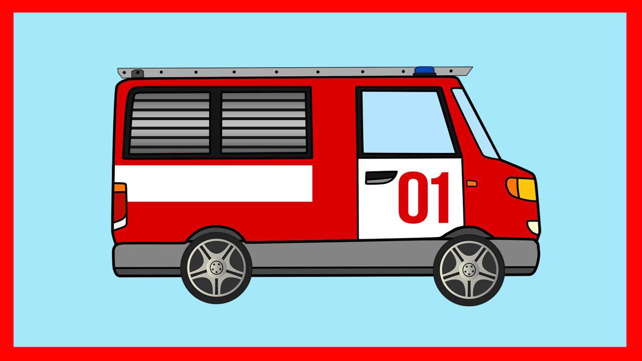 Пожарная Машина. Мультик. Собираем Пазл. Тушим Пожар смотреть онлайн