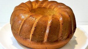 ПРОСТОЙ,дешевый кекс на кефире БЕЗ МАСЛА  + время на выпечку! Пирог на кефире