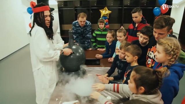 Новогодний квест на ВЭБ Арене ЦСКА смотреть онлайн