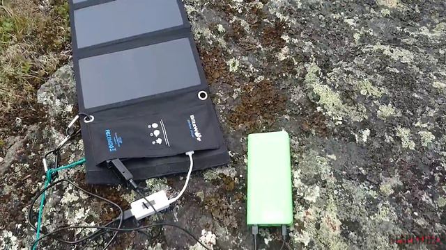 BlitzWolf BW-L1 20W(15W) Тест в облачную погоду. смотреть онлайн