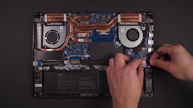 Asus TUF A15 (FA506IV) - RAM And SSD Upgrade - KINGSTON A2000 - HyperX Impact DDR4 - Disassembly