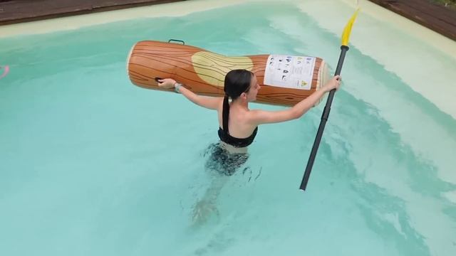 ON TRANSFORME NOTRE JARDIN EN JEUX GONFLABLES GÉANT + challenge ? ( hilarant ) смотреть онлайн