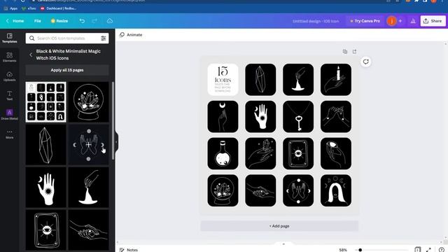 How To Make And Create IOS Iphone Icons on Canva PC смотреть онлайн