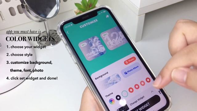 *iOS16 aesthetic customization! ✨| widgets, change icons (light blue) ? смотреть онлайн