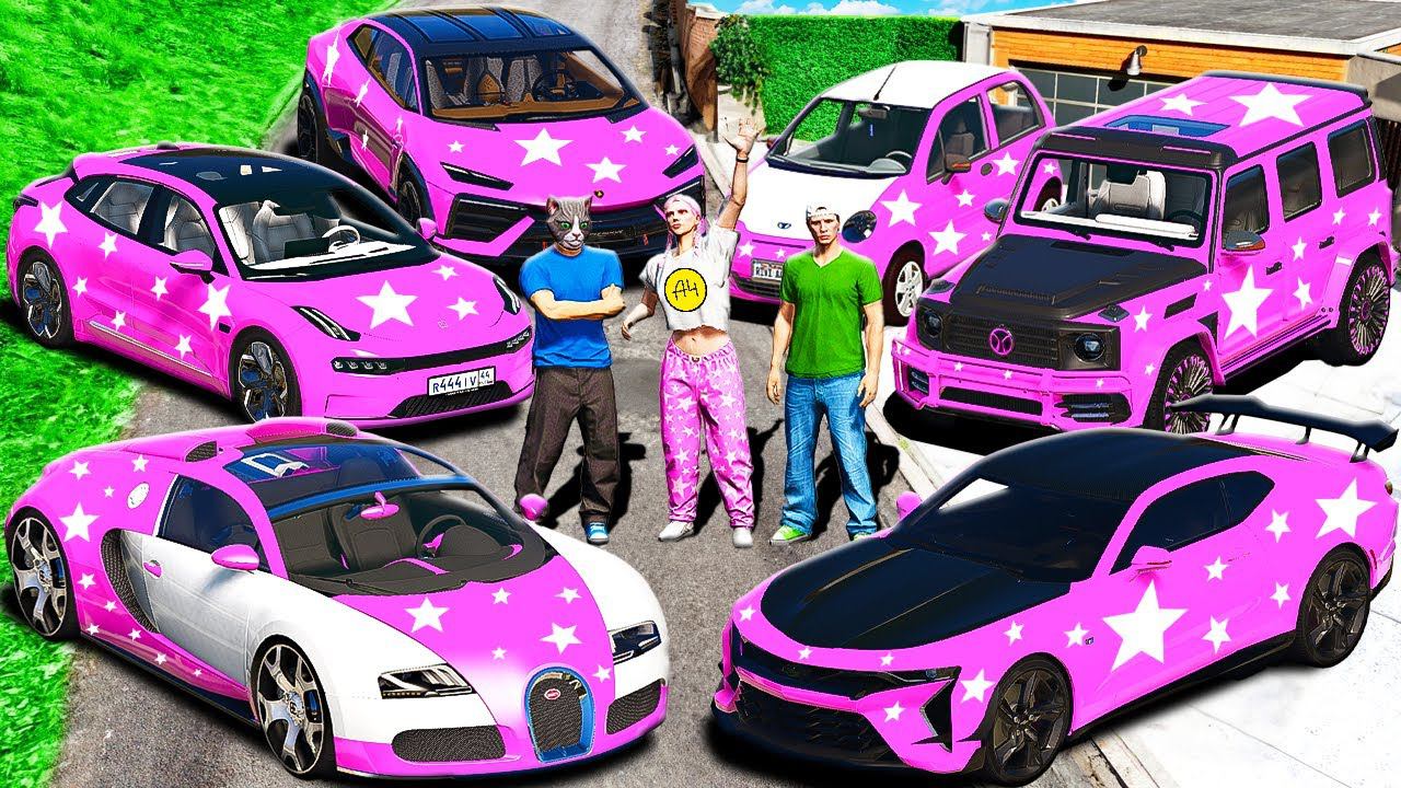 УГНАЛ ВСЕ СЕКРЕТНЫЕ МАШИНЫ РИВИ А4 ДЛЯ РАЙЛЮХИ! ЛАМБОРГИНИ, ГЕЛИК, МАТИЗ, ЗИКЕР ГТА 5 МОДЫ МУРКА смотреть онлайн