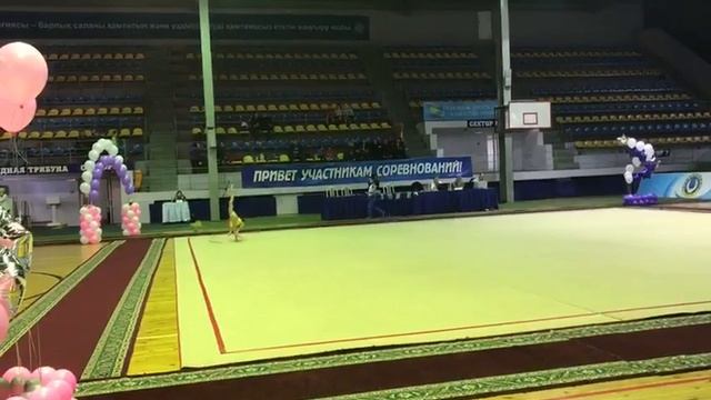 Художественная гимнастика. Караганда 2018 смотреть онлайн