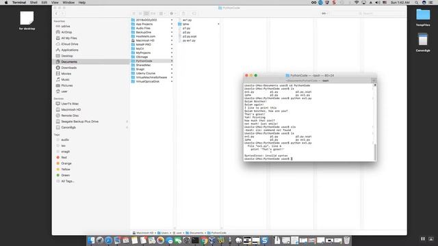 Run python in three different OS : MAC, Ubuntu and Windows 10 смотреть онлайн