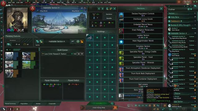 Stellaris: Imperium of Man: G.A.S.D.: Part 40: Bug fixes means food issues смотреть онлайн