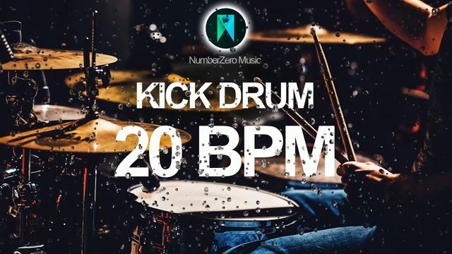 Kick Drum 4/4 Metronome - 20 BPM смотреть онлайн