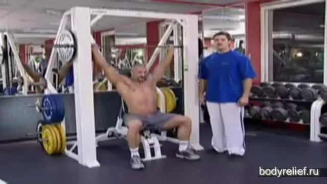 Жим штанги сидя из за головы смотреть онлайн