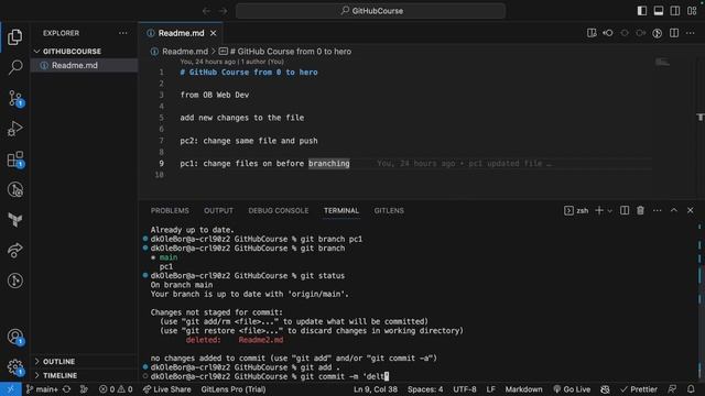Мои Топ 10 Git Команд для Эффективной Работы Просто и Быстро смотреть онлайн