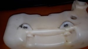 Ремонт пластикового бака бензокосы триммера