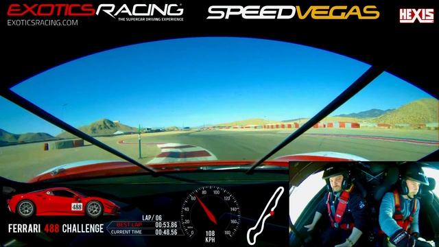 Ferrari 488 Challenge Evo // 52.85 Best Lap // SpeedVegas HPDE смотреть онлайн