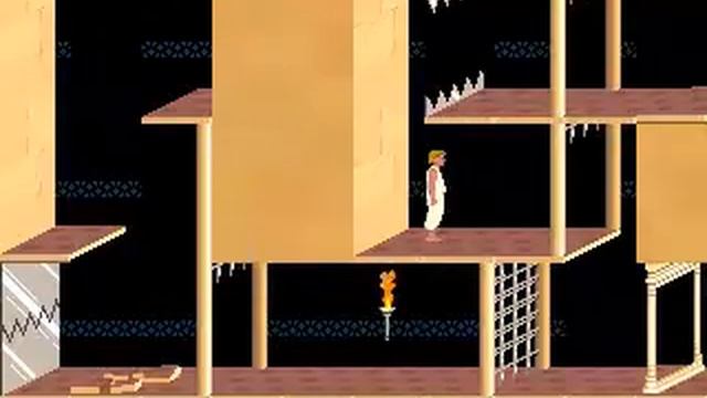 Prince of Persia 1 - Trick of Through - Level 04 смотреть онлайн