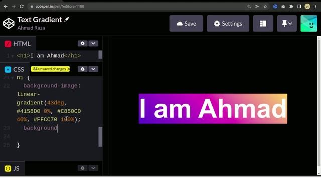 How To Create Gradient Text Using CSS | Gradient Text CSS | CSS Tricks смотреть онлайн
