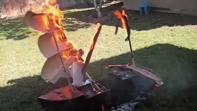 Ahoy! A Pirate Ship Burns!