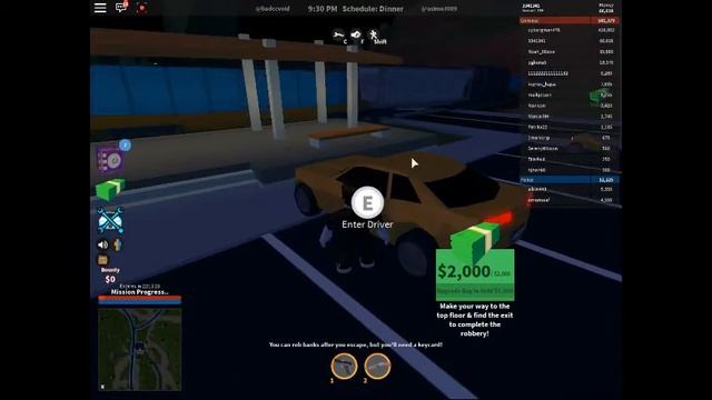 как ограбить банк в роблокс на карте Jailbreak roblox смотреть онлайн