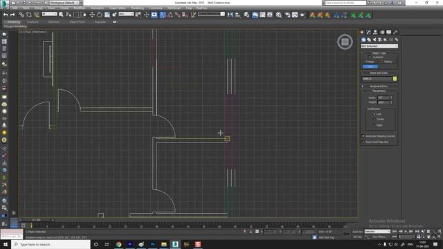 how to create autcad plan import with 3d max || Interior Design || How to create Wall || CLC смотреть онлайн