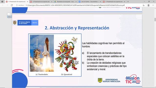 MisiónTic - G2 - S2 - PYTHON - FUNDAMENTOS AL PENSAMIENTO COMPUTACIONAL смотреть онлайн