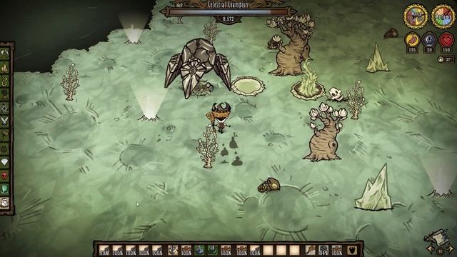 Как убить Небесного чемпиона в Don't Starve Together?! смотреть онлайн