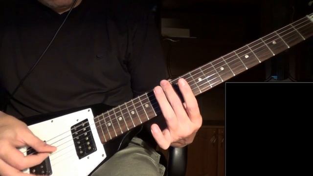 Самый простой РИФ на элекртогитаре для начинающих гитаристов смотреть онлайн