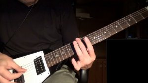 Самый простой РИФ на элекртогитаре для начинающих гитаристов