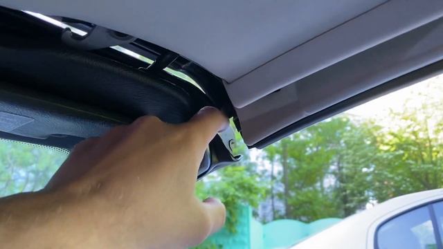 Одна из причин течи крыши на SLK R170