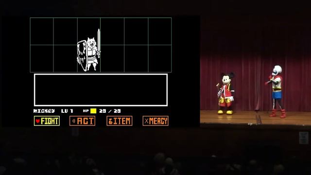 UNDERTALE vs. KINGDOM HEARTS - Papyrus & King Mickey Skit смотреть онлайн