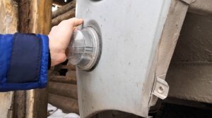Замена штатного переднего фонаря  на фонарь ПФ-130 с ДХО на УАЗ Буханке
