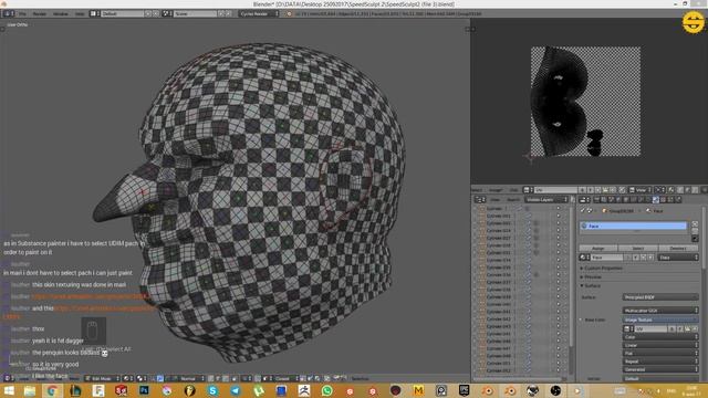 BLENDER MODELING STREAM / Mr. Penguin Texturing / Episode 1 - Preparing смотреть онлайн