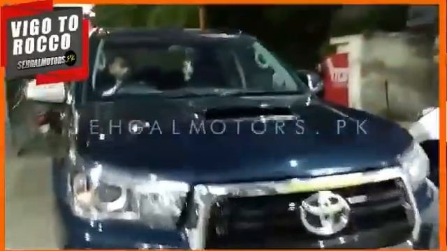 Toyota Hilux Vigo to Rocco Conversion 2020 | Best Car Modification | First Time In Pakistan смотреть онлайн