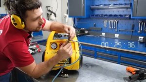 Обзор  компрессора DENZEL РС 1 6-180