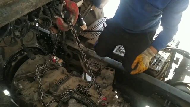 Mercedes Arocs 1842 Euro 6 şanzuman sökülmesi. смотреть онлайн