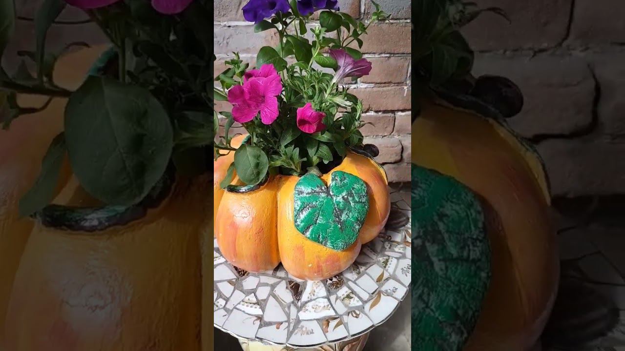 Тыква из цемента смотреть онлайн