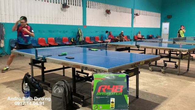The New Color - Green - Andro Rasanter R48 Table Tennis Rubber