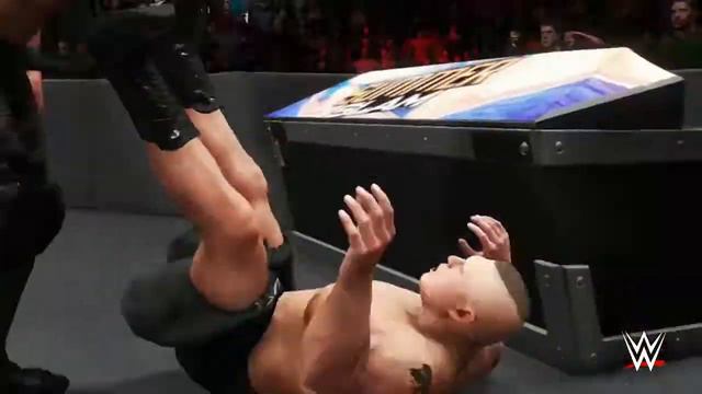 Brock Lesnar Vs Seth Rollins [Summerslam 2019] (WWE 2K20)