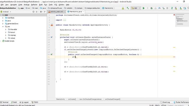 Ngoding Bareng Membuat Radio Button - Android Studio - Indonesia #eps3 смотреть онлайн