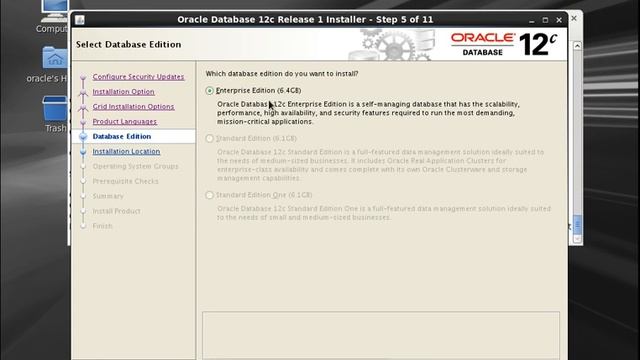 Install Oracle Database 12c on Oracle Linux Part II смотреть онлайн